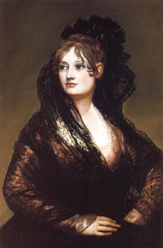 Francisco de Goya Dona Isabel de Porcel France oil painting art